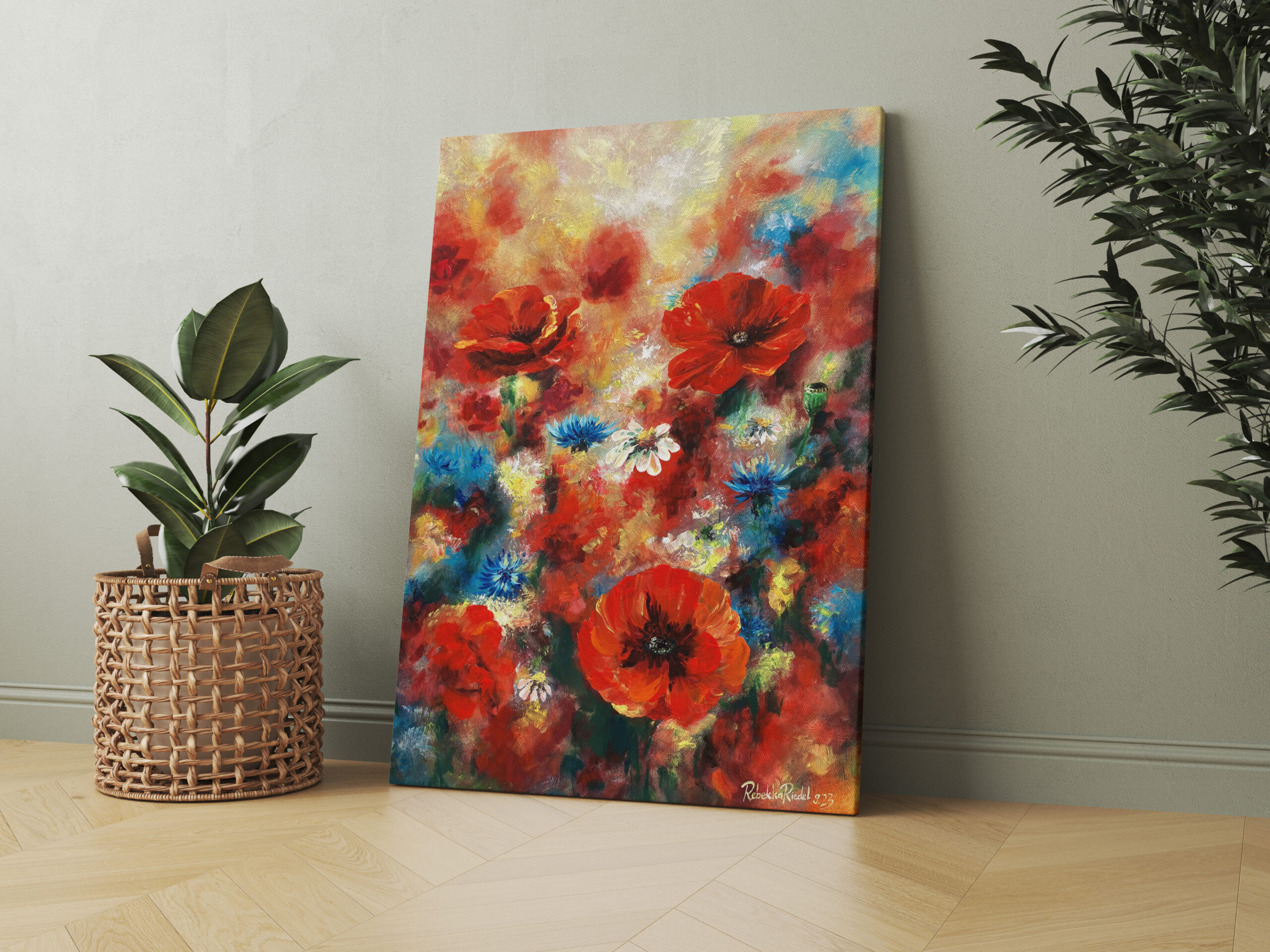 raxxa Canva: Wildblumenwiese