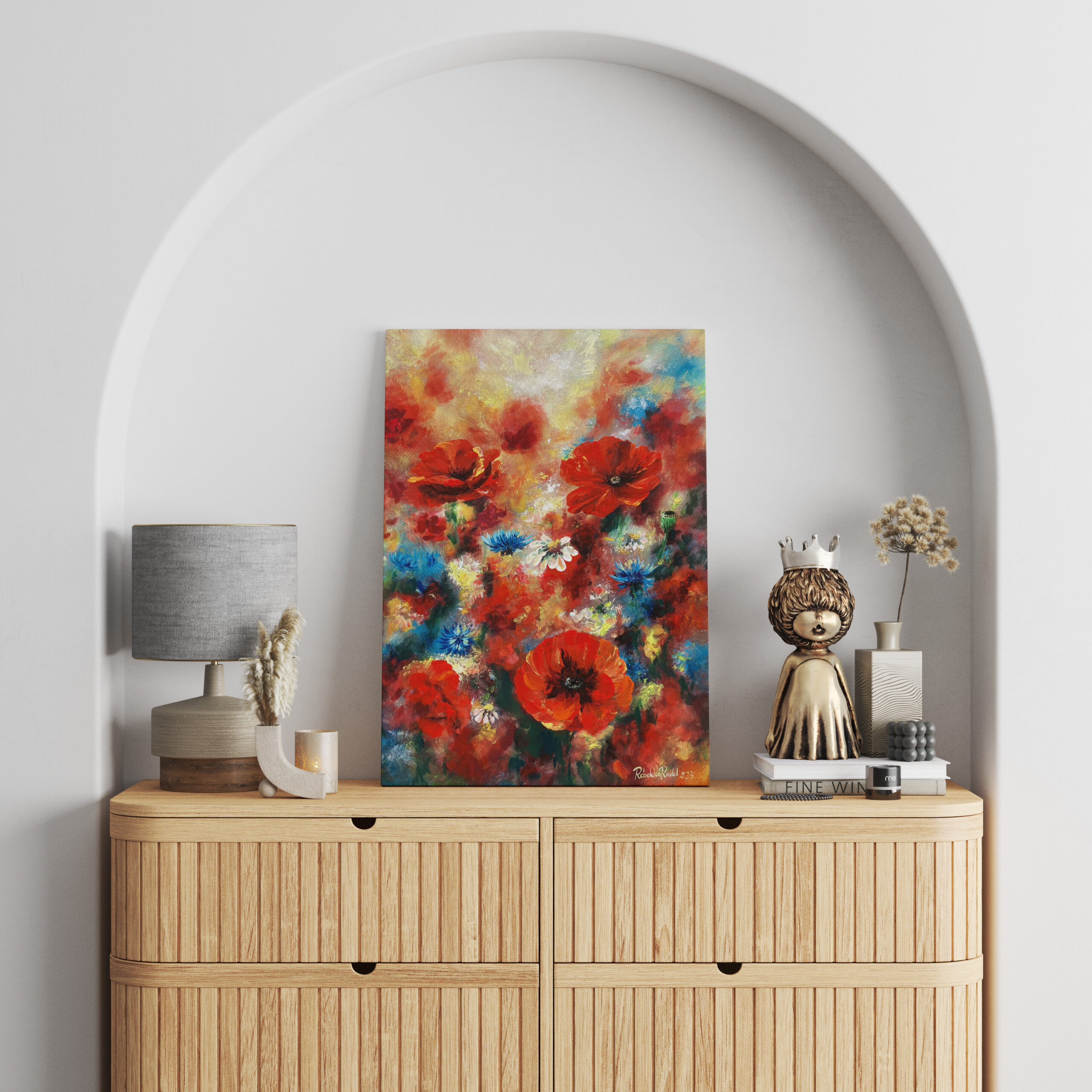 raxxa Canva: Wildblumenwiese - Imagen 3