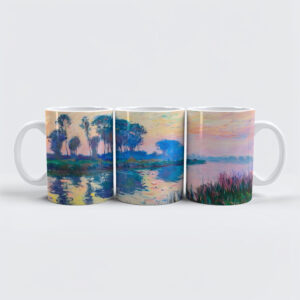 raxxa Premium-Tasse: Tranquil Spring River Scene at Havelland