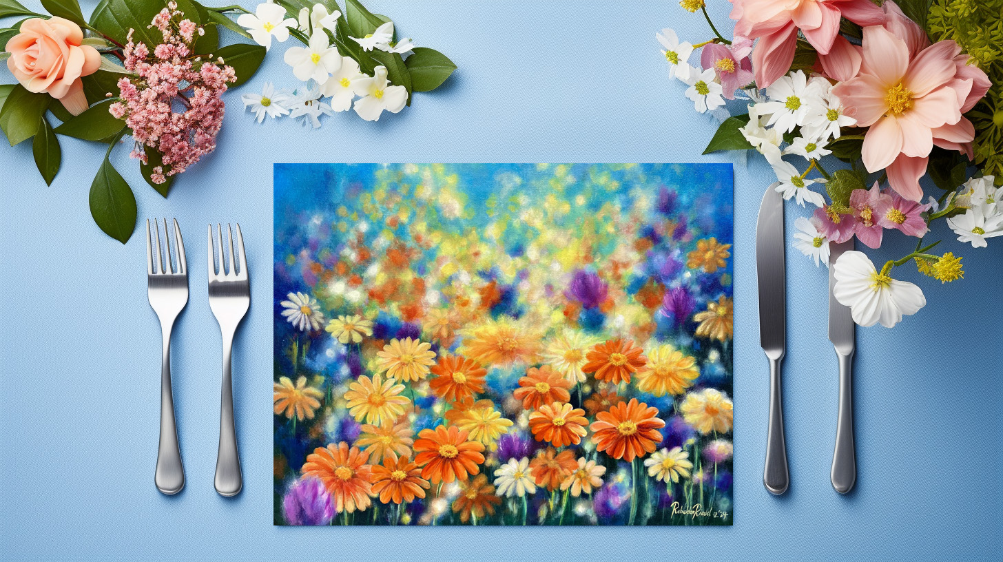 raxxa Premium-Tischset: Sommer atmen - Image 3