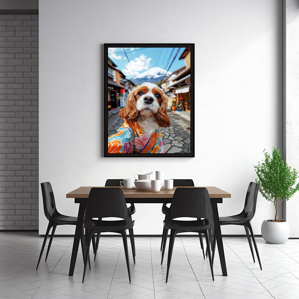 Poster: King Charles Cocker Spaniel Takes Selfies in tibet - Imagen 3