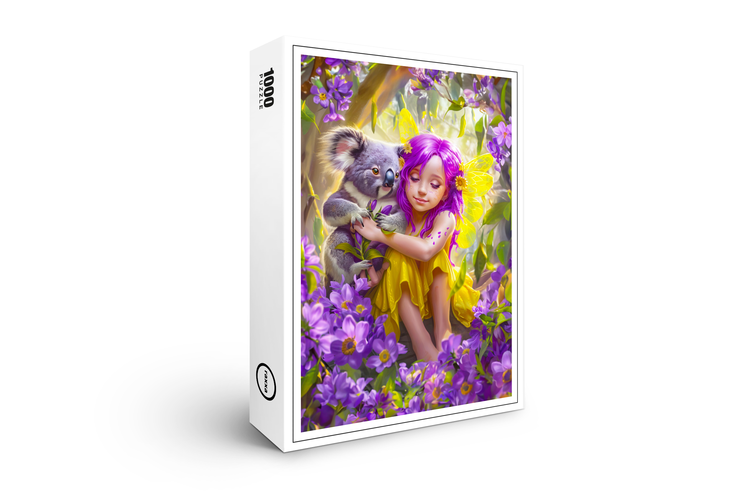 raxxa Premium-Puzzle: Tropical Fairy with Koalas and Orchids
