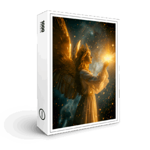 raxxa Premium-Puzzle: Angel Holding a Radiant Star