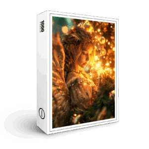 raxxa Premium-Puzzle: Celestial Joy Christmas Angel