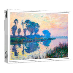 raxxa Premium-Puzzle: Tranquil Spring River Scene at Havelland