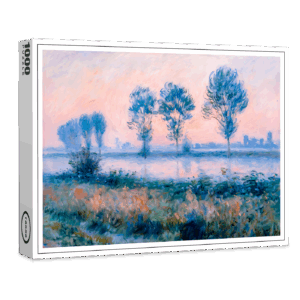 raxxa Premium-Puzzle: Late Summer morning Landscape by the Havel River
