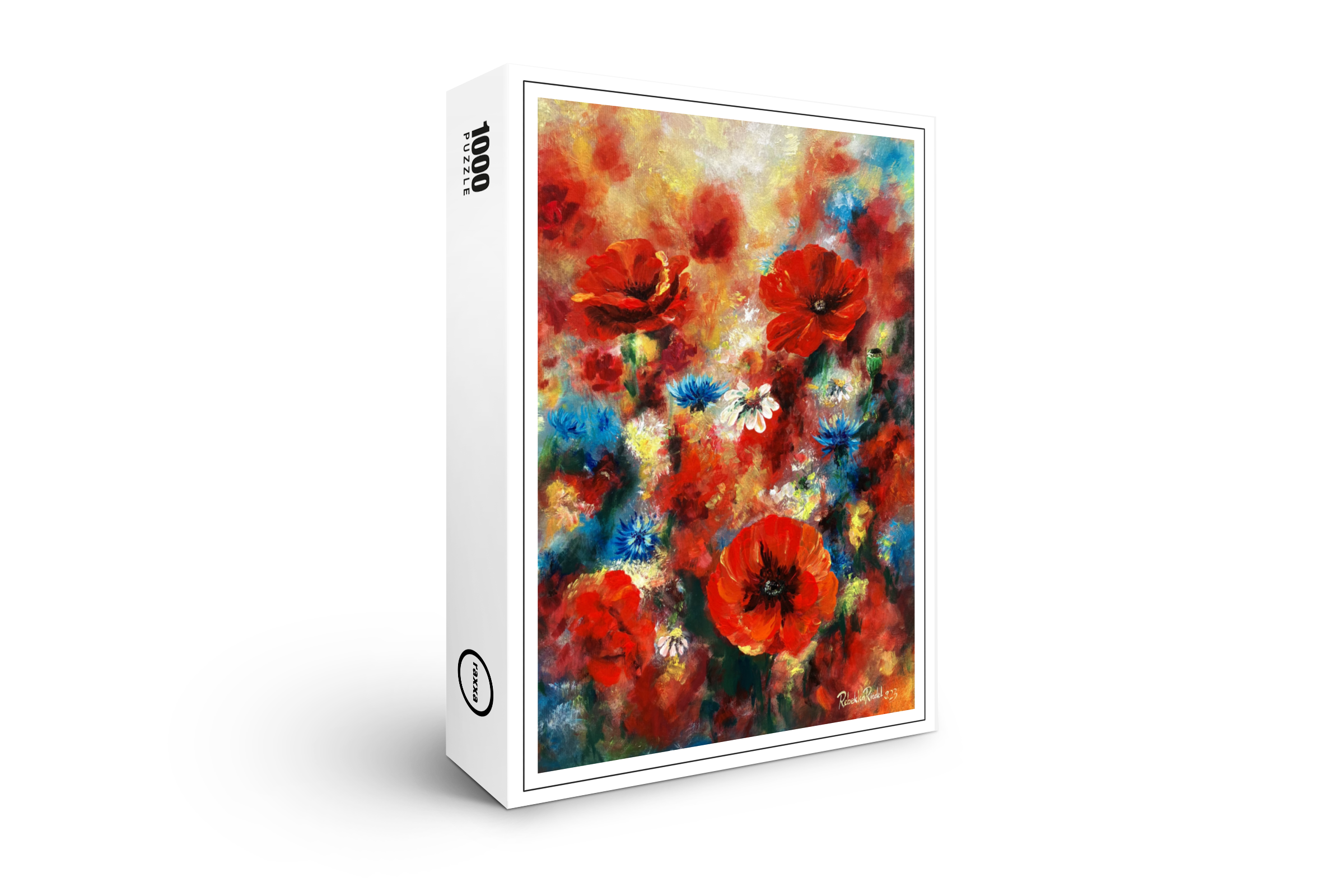raxxa Premium-Puzzle: Wildblumenwiese