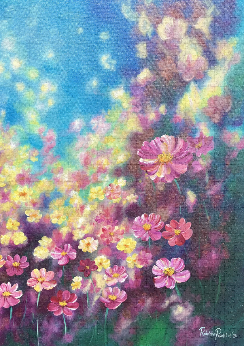 raxxa Premium-Puzzle: Blütenpracht - Image 2