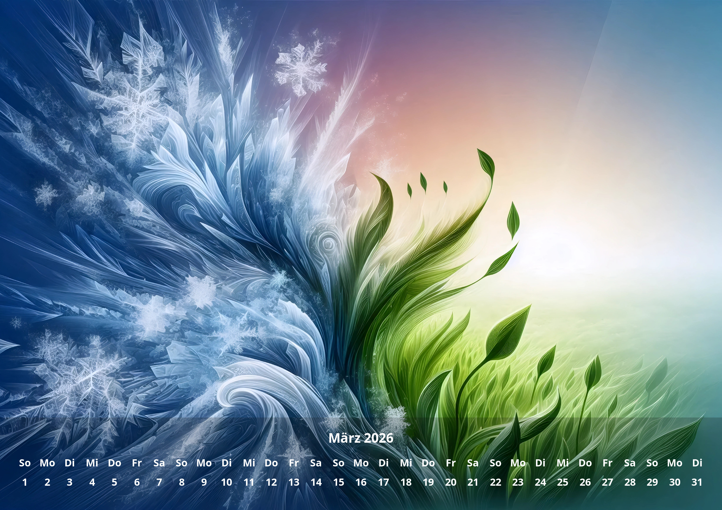 raxxa Premium-Monatskalender 12 Moodscapes 2026 - Imagen 5