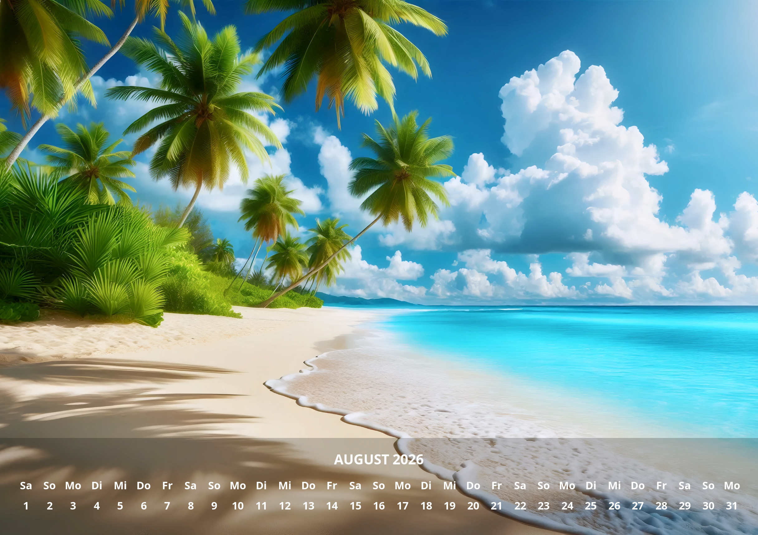 raxxa Premium-Monatskalender 12 Moodscapes 2026 - Imagen 10