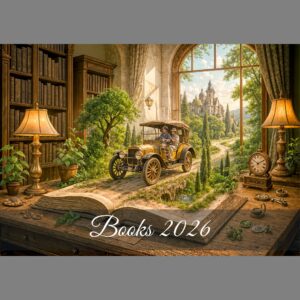 raxxa Premium-Monatskalender Books 2026