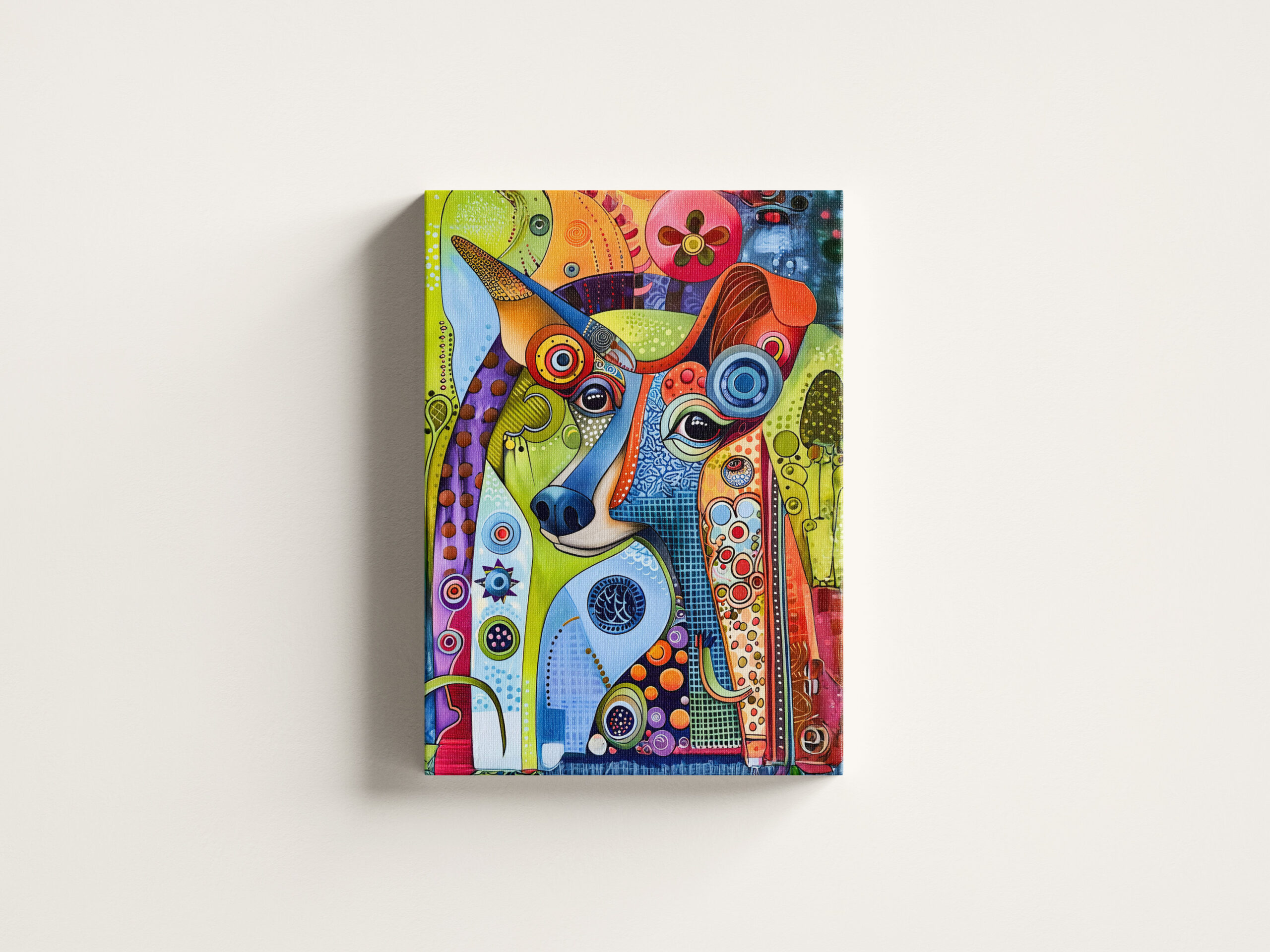 raxxa Canva: Pop-Art Dog in Bright Colors – Image 3