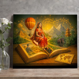 raxxa Canva: World journey from classic travel book