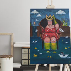 raxxa Canva: Royal Verträumt a. d. R. WeibsBild