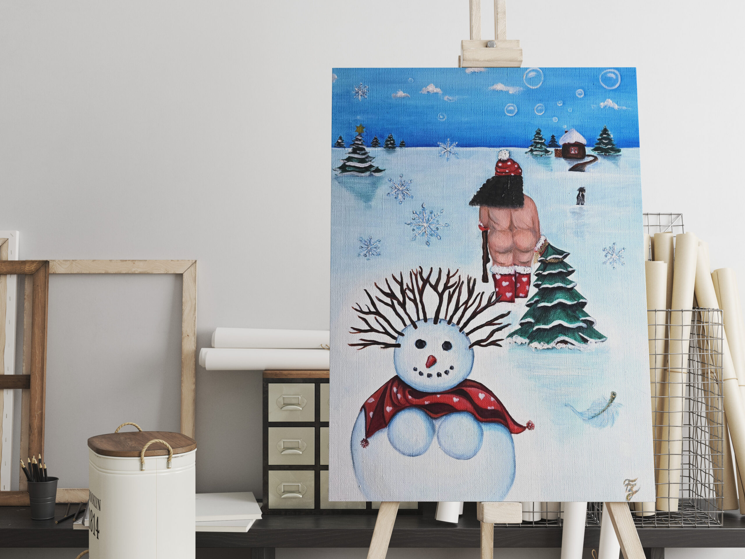 raxxa Canva: WinterTraum a. d. R. WeibsBild