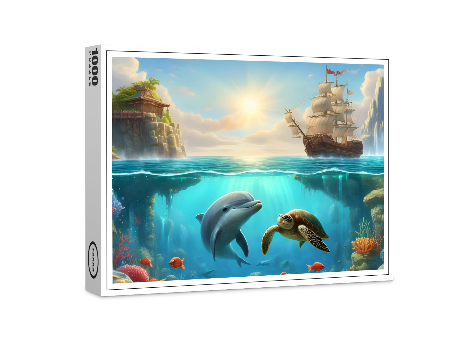 raxxa Premium-Puzzle: Paradies #2
