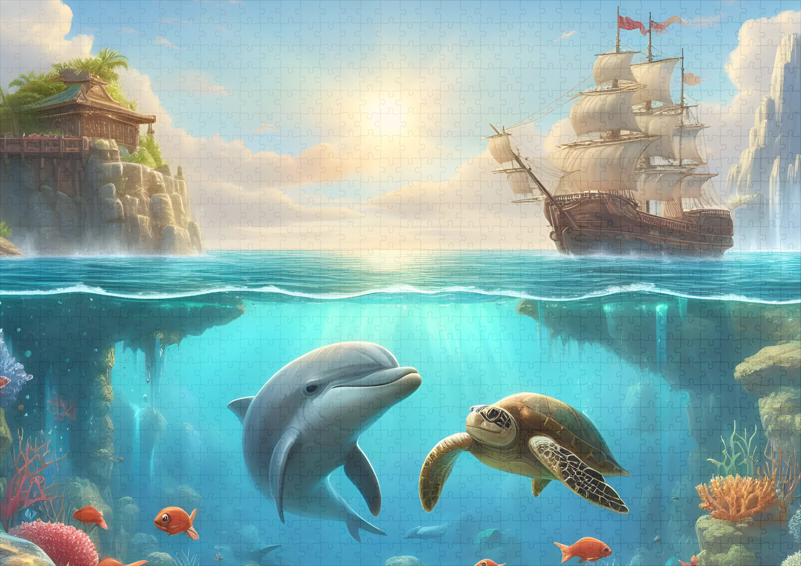 raxxa Premium-Puzzle: Paradies #2 – Image 2