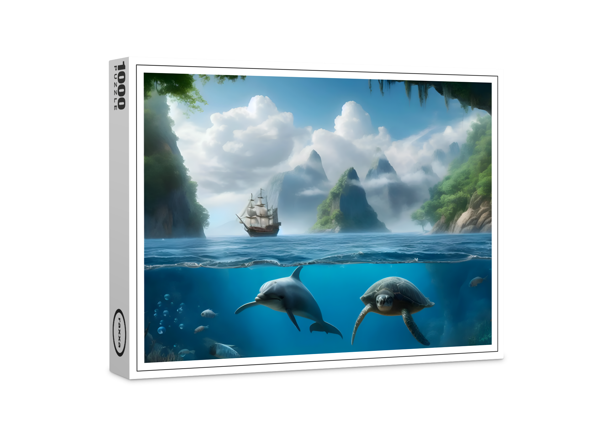 raxxa Premium-Puzzle: Paradies #4