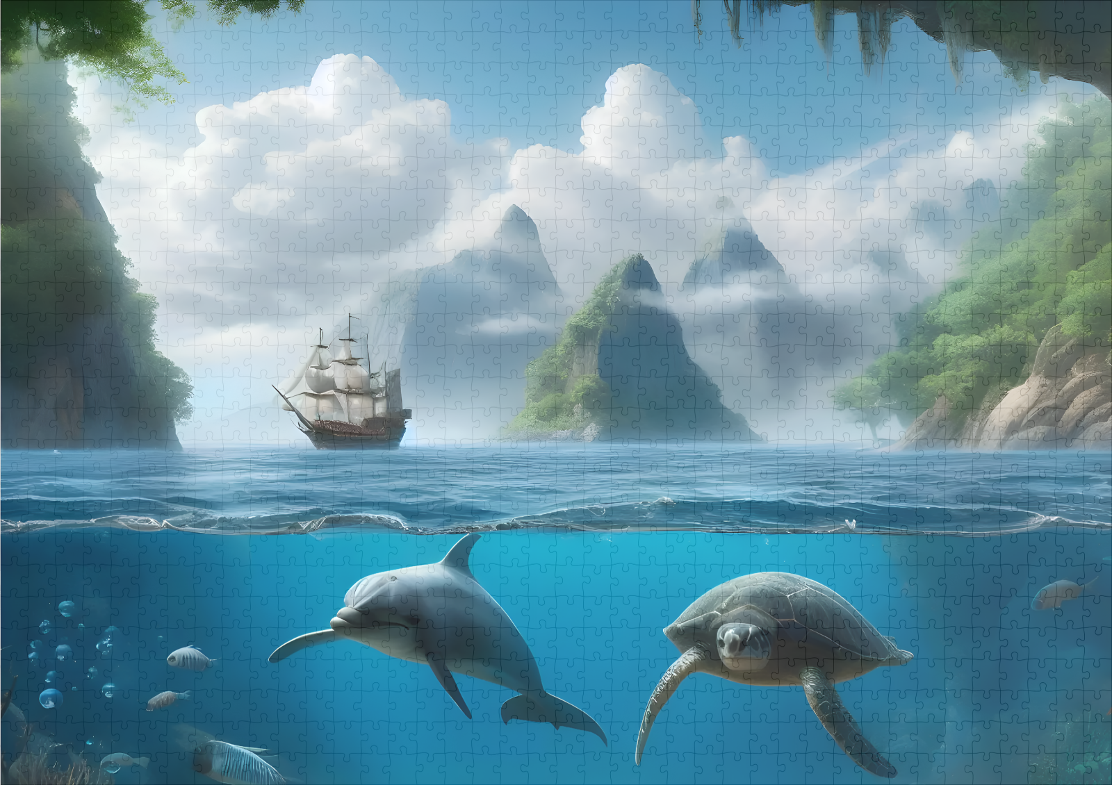 raxxa Premium-Puzzle: Paradies #4 - Image 2