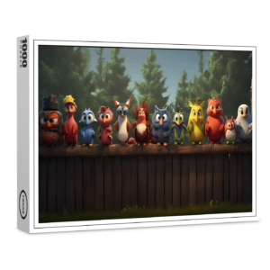 raxxa Premium-Puzzle: Konferenz der Tiere