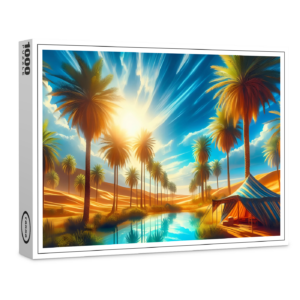 raxxa Premium-Puzzle: Traumhafte Oase