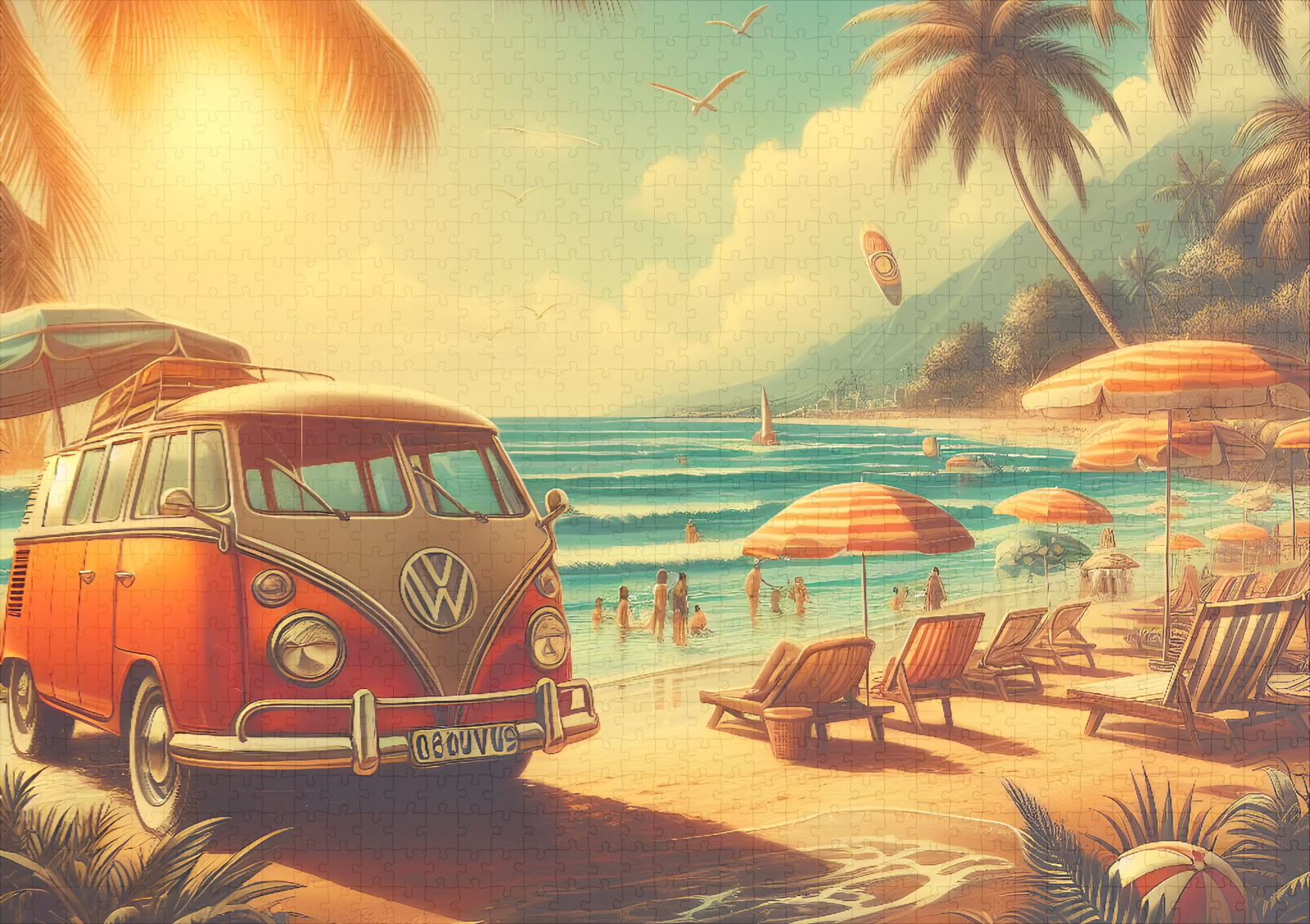 raxxa Premium-Puzzle: Sommer Nostalgie – Image 2