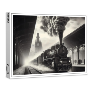 raxxa Premium-Puzzle: Nostalgischer Bahnhofsmoment