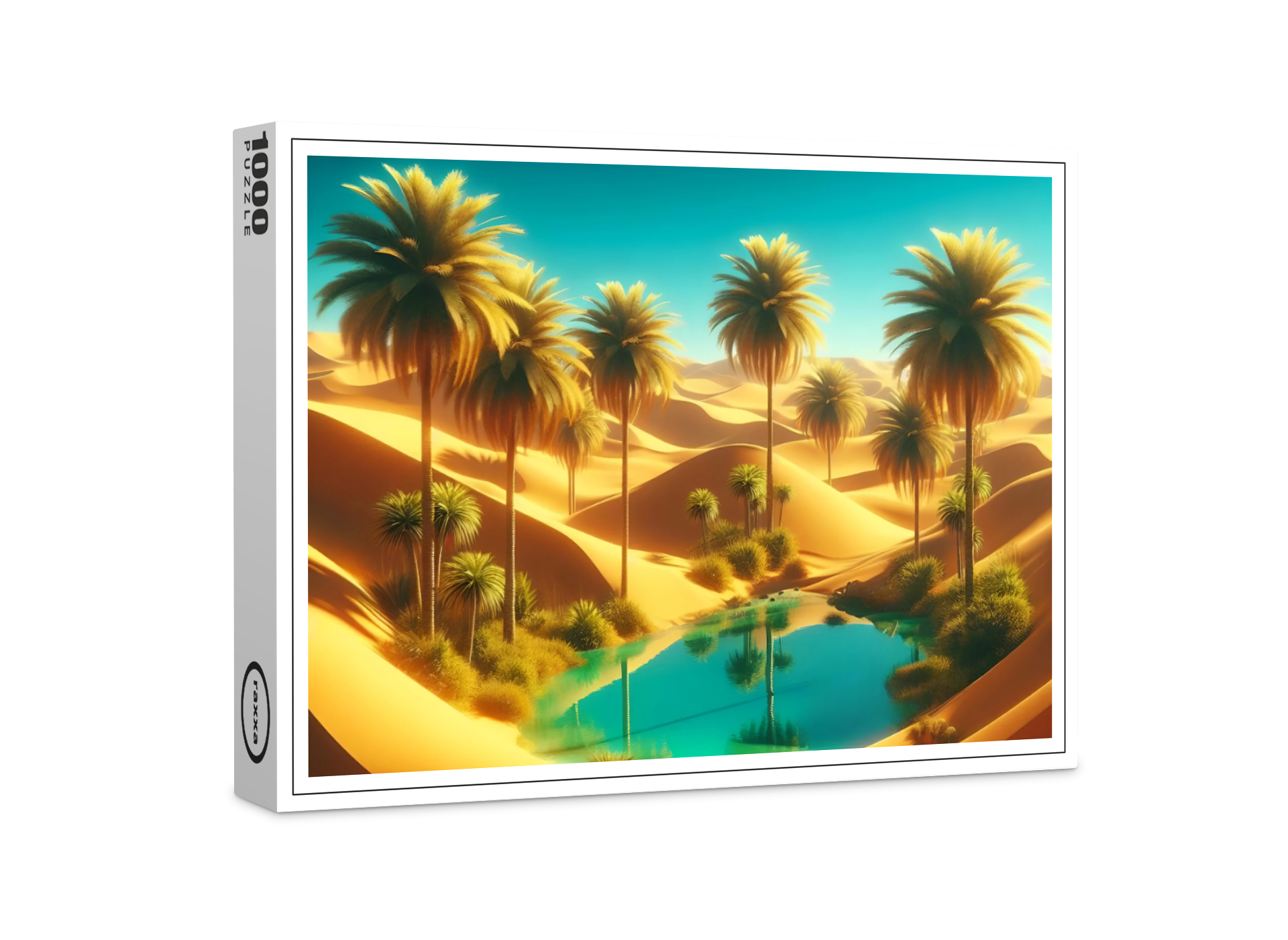 raxxa Premium-Puzzle: Oase im Sand