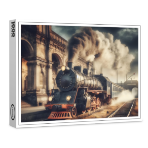 raxxa Premium-Puzzle: Dampfzeitruhe