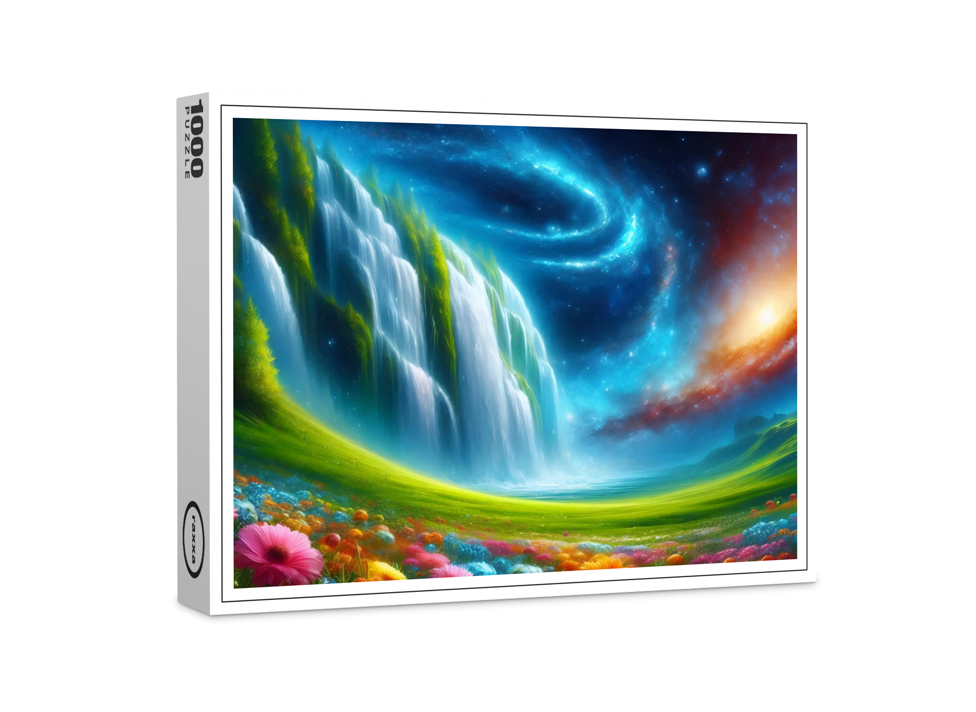 raxxa Premium-Puzzle: Magische Wiese unter den Sternen