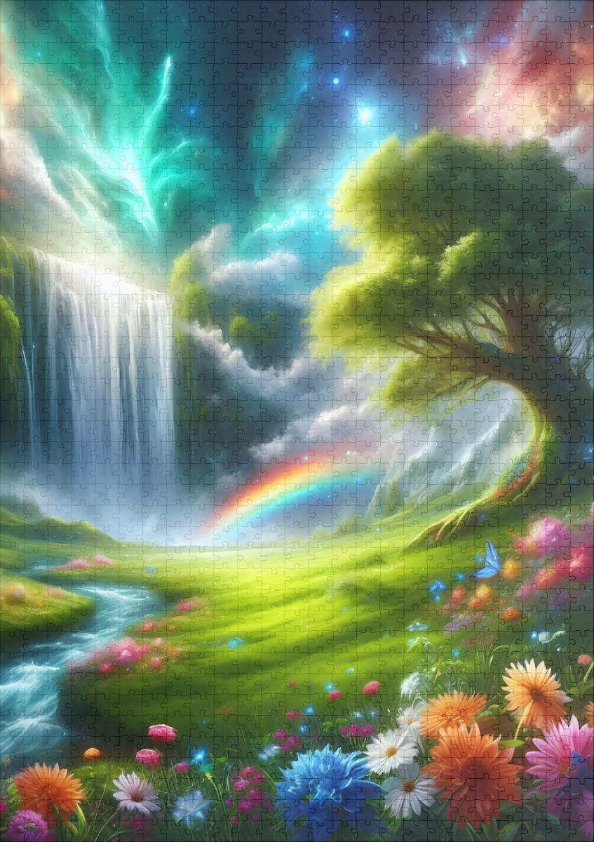 raxxa Premium-Puzzle: Galaktisches Naturparadies - Imagen 2
