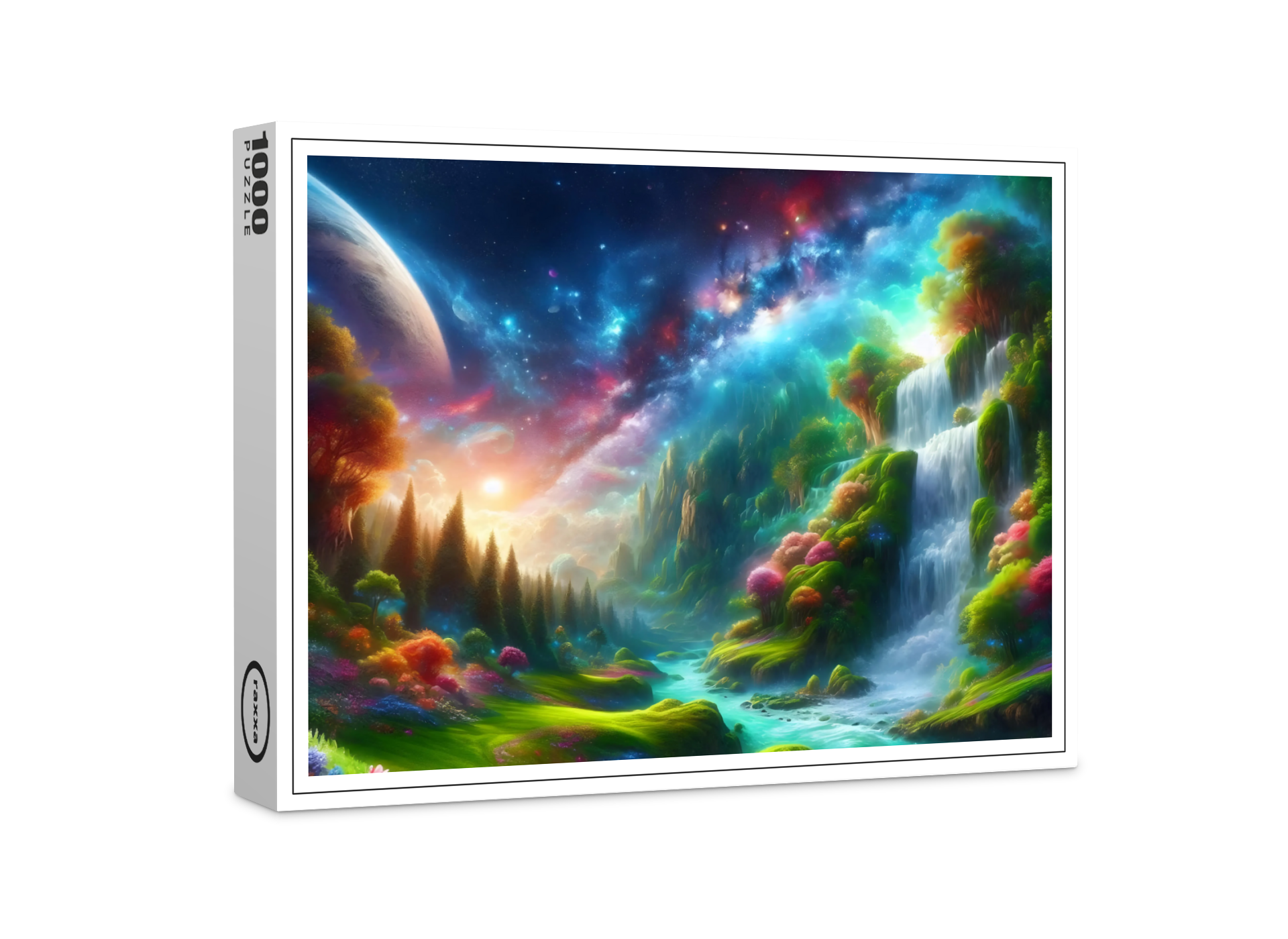 raxxa Premium-Puzzle: Himmlische Symbiose der Natur