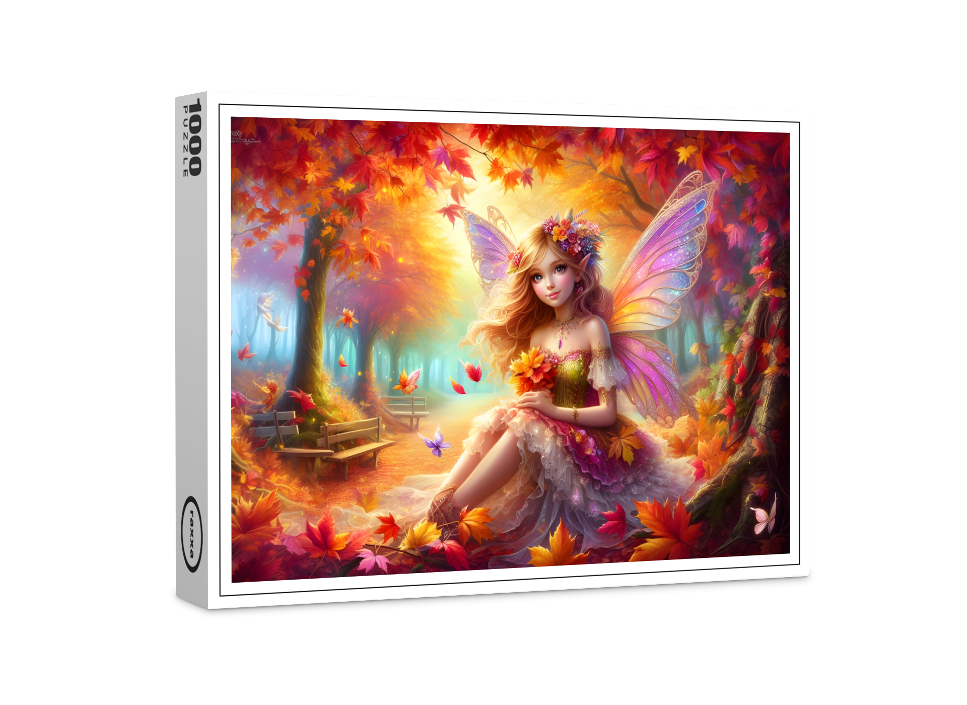 raxxa Premium-Puzzle: Moirenne