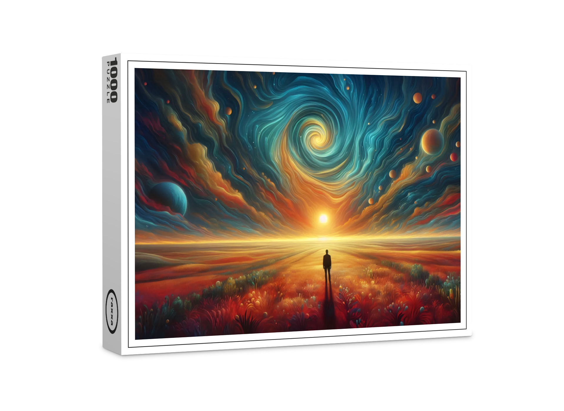 raxxa Premium-Puzzle: Der Weg ins Kosmische Licht