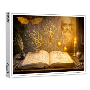 raxxa Premium-Puzzle: Da Vinci inventions from ancient sketchbook