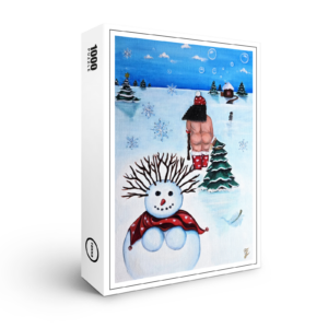 raxxa Premium-Puzzle: WinterTraum a. d. R. WeibsBild