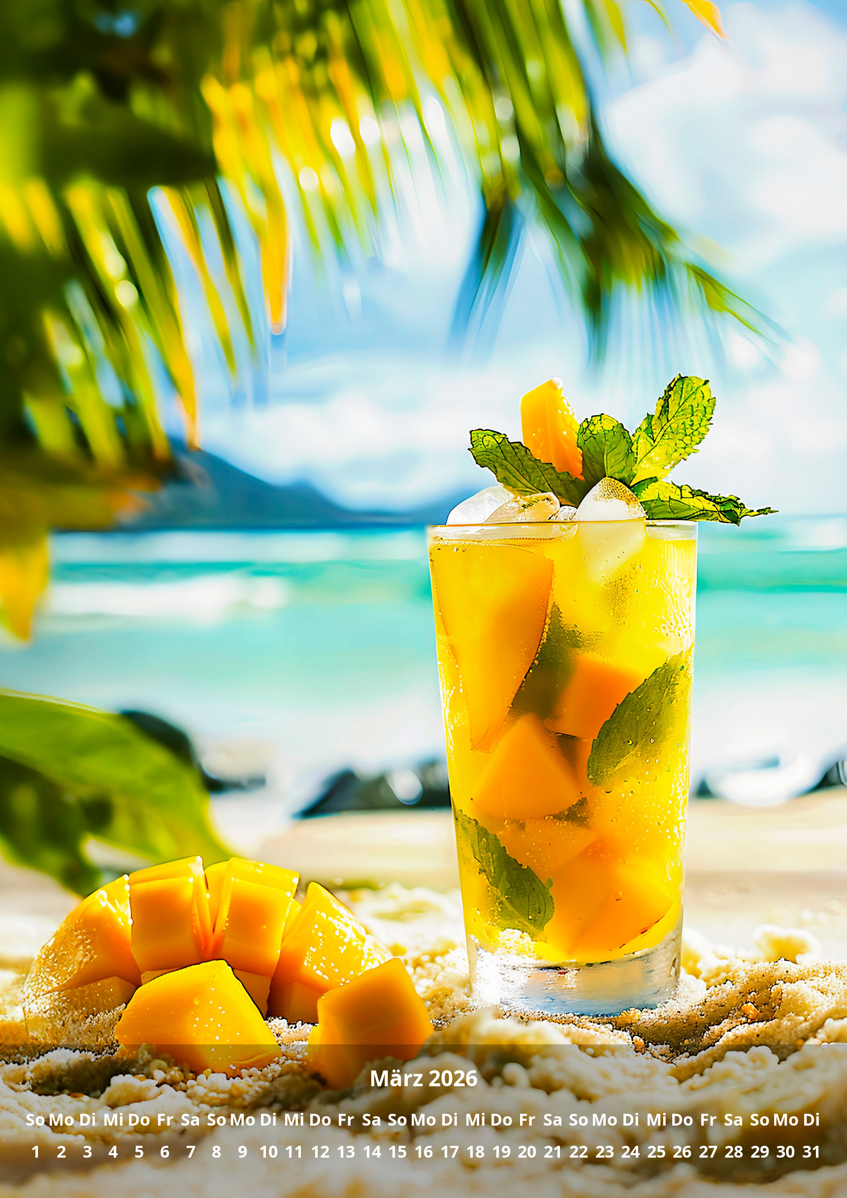 raxxa Premium-Monatskalender Cocktails 2026 – Bild 5