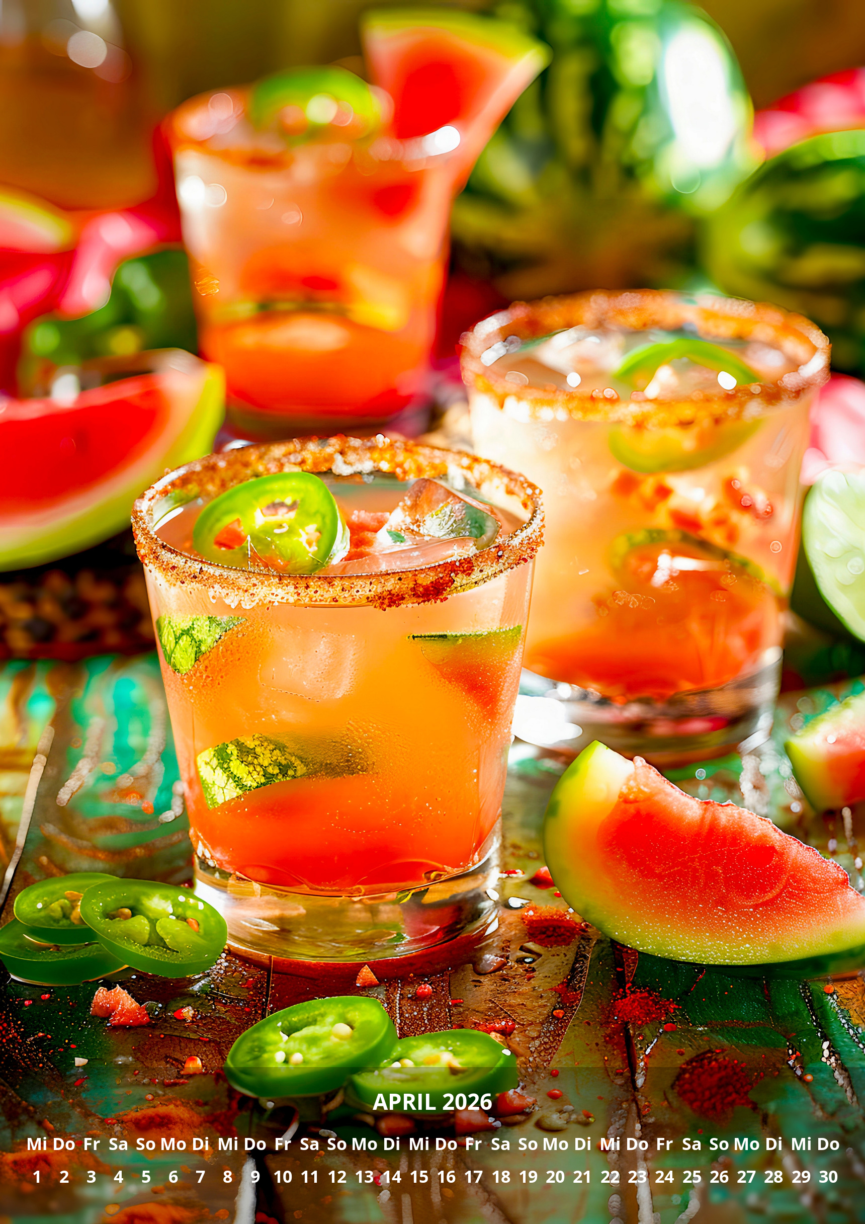 raxxa Premium-Monatskalender Cocktails 2026 – Bild 6
