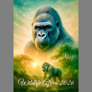 raxxa Premium-Monatskalender Wildlife Africa 2026