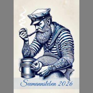 raxxa Premium-Monatskalender Seemannsleben 2026