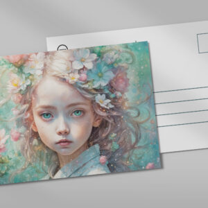 raxxa Postkarte: Enchanted Blossom Fairy child