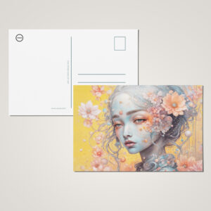 raxxa Postkarte: Enchanted Flower Nymph in Bloom