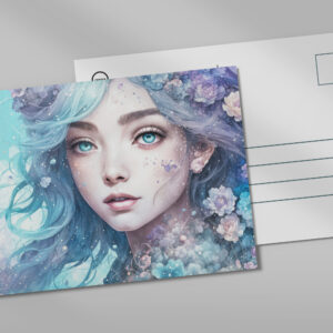 raxxa Postkarte: Mystic Fairy in Flower Crown