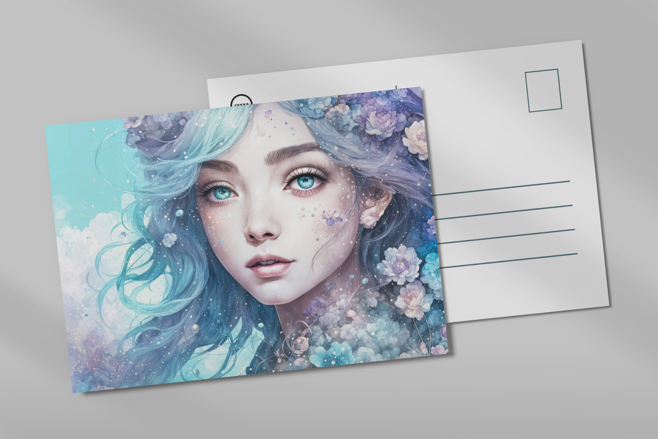 raxxa Postkarte: Mystic Fairy in Flower Crown