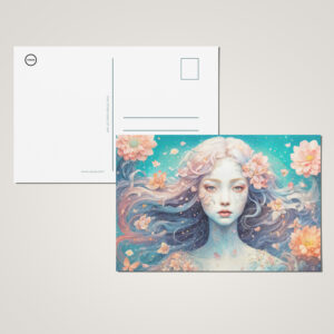 raxxa Postkarte: Enchanted Flower Nymph in Bloom