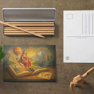 raxxa Postkarte: World journey from classic travel book