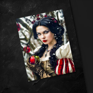 raxxa Postkarte: Snow White Holding the Poisoned Apple