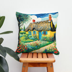 Kissen: Charming Thatched Cottage with Lush Garden