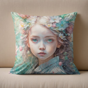 Kissen: Enchanted Blossom Fairy child