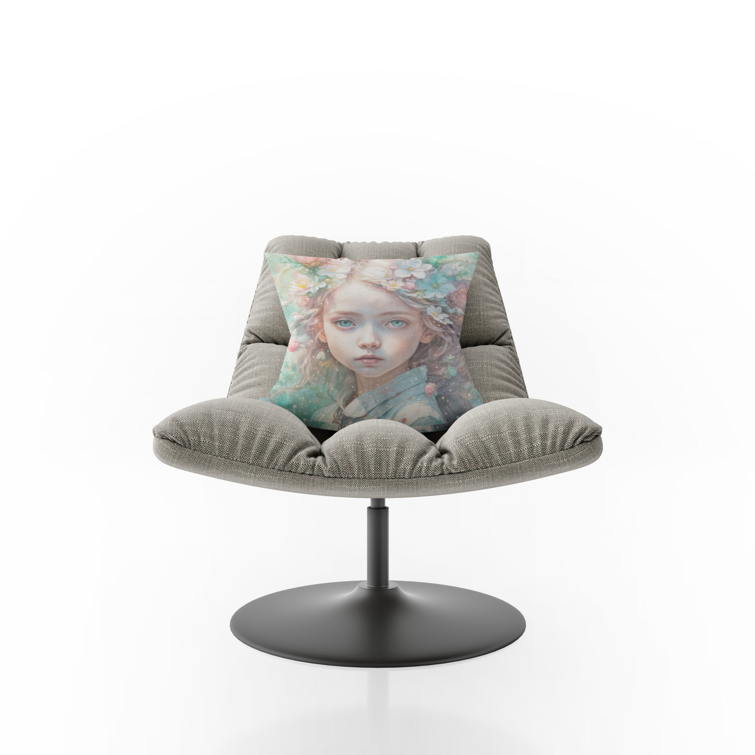 Kissen: Enchanted Blossom Fairy child - Imagen 2